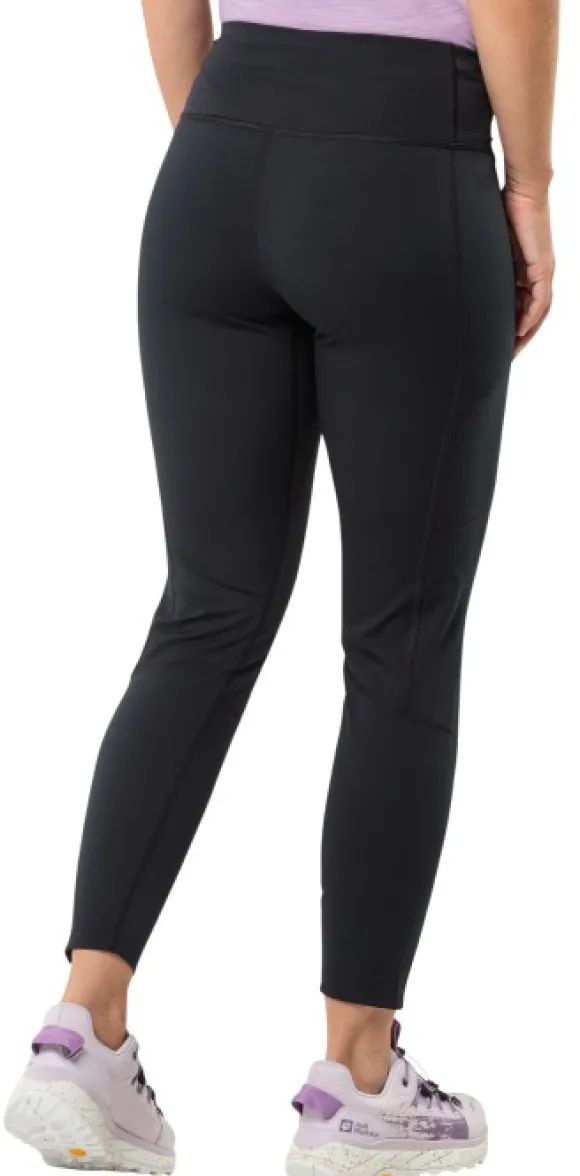 Jack Wolfskin Kammweg Tights naisten housut, Black
