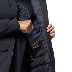 Jack Wolfskin Koenigsbau Parka parkatakki, Night Blue Heather