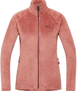 Jack Wolfskin Rotwand FZ naisten fleecetakki, Red Powder