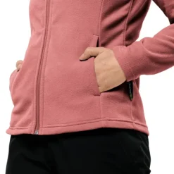 Jack Wolfskin Taunus FZ naisten fleecetakki, Red Powder