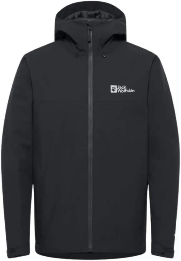 Jack Wolfskin Wisper Insulated Jacket takki, Black