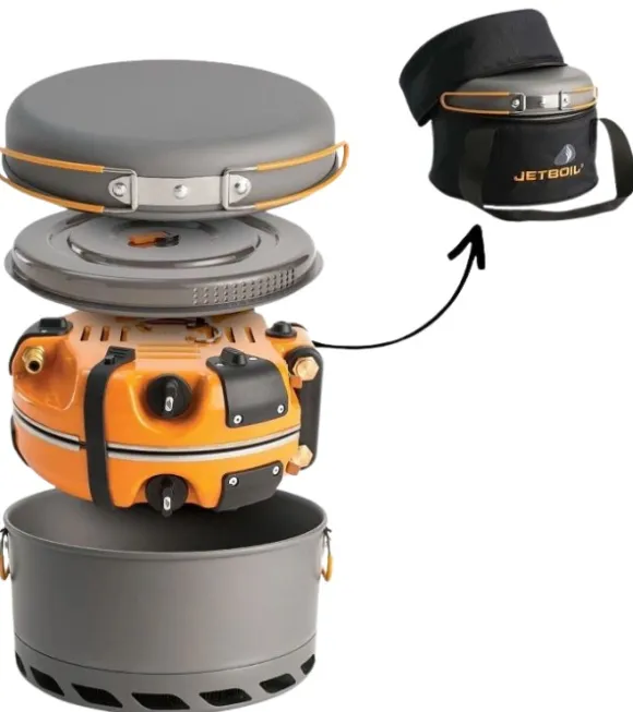 Jetboil Cook System Genesis Basecamp System retkikeitin