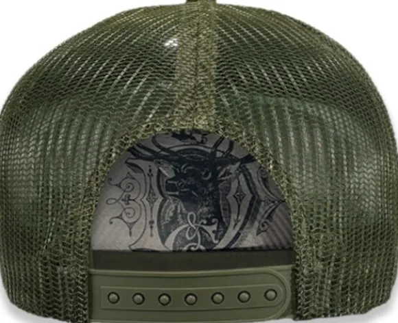 John Deere Vintage Jd Tm Print Dark Green