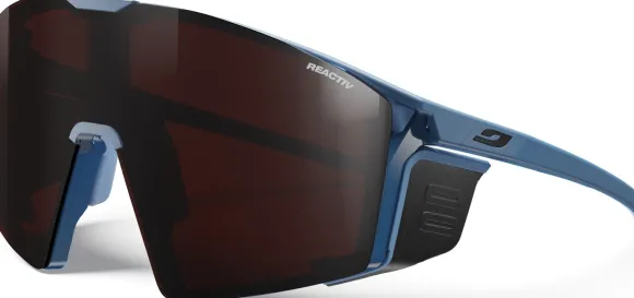 Julbo Edge Cover Blue / Blue Reactiv 0-4 High Contrast