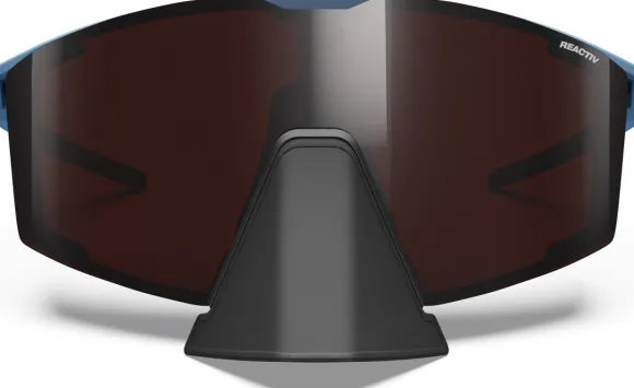 Julbo Edge Cover Blue / Blue Reactiv 0-4 High Contrast