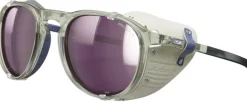 Julbo Millenium Shiny Translucent Army Green / White / Blue Spectron Hd 3 Polarized Silver Flash