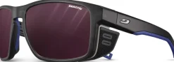 Julbo Shield Black Translucent/Blue/White Reactiv 0-4 HC aurinkolasit