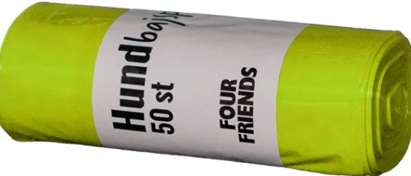 Kakkapussi Lime/keltainen 50 kpl