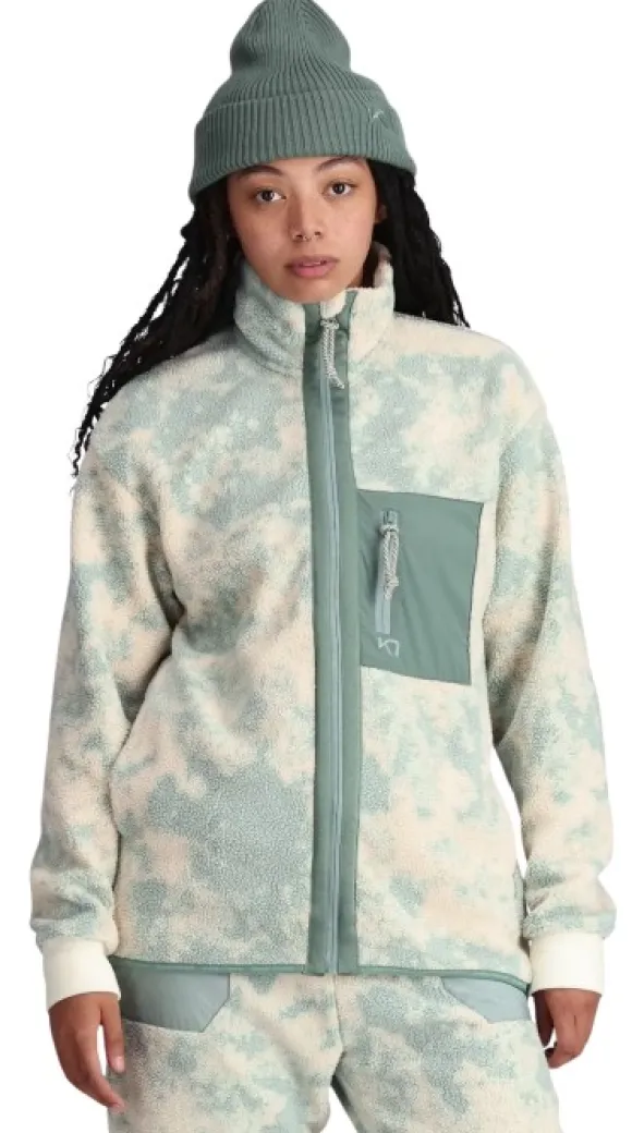 Kari Traa Ane Pile Jacket naisten fleecetakki, Nwhite