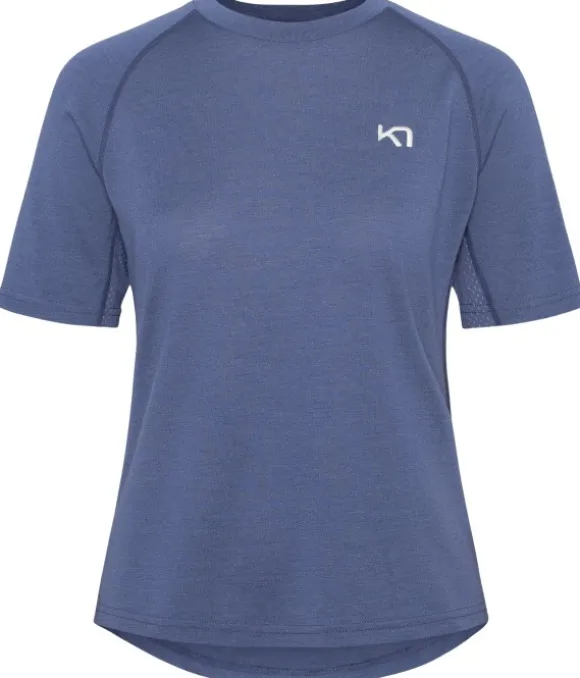 Kari Traa Nina Summer Wool T- Shirt naisten t-paita, Moon