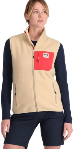 Kari Traa Röthe Vest naisten fleeceliivi, Oat