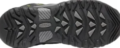 Keen Junior Targhee Mid Waterproof lasten välikausikenkä, Black/Steel Grey