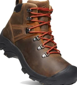 Keen M's Pyrenees Waterproof nahkaiset vaelluskengät, ruskea
