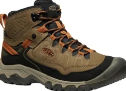Keen M's Targhee IV Mid Waterproof Sea Turtle/Roasted Pecan