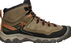 Keen M's Targhee IV Mid Waterproof Sea Turtle/Roasted Pecan