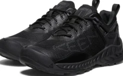 Keen Nxis Evo Mid WP naisten vaelluskenkä, musta/vaaleansininen