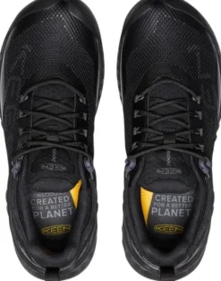 Keen Nxis Evo Mid WP naisten vaelluskenkä, musta/vaaleansininen