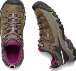 Keen Targhee III WP -naisten vaelluskengät, ruskea/pinkki