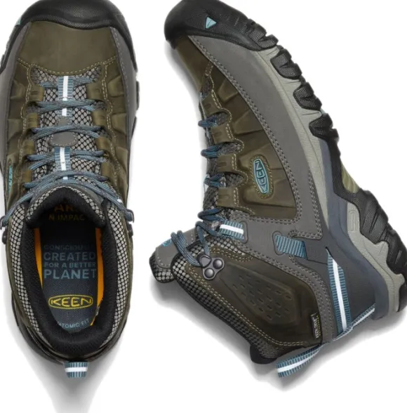 Keen W's Targhee III Mid WP Magnet/Atlantic Blue