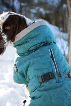 Kivalo Luosto Dog Winter Jacket koiran talvitakki, 60 cm, petrooli