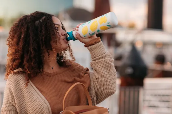 Klean Kanteen Classic juomapullo, 800 ml, Lemons