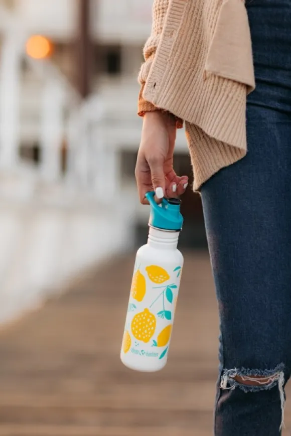 Klean Kanteen Classic juomapullo, 800 ml, Lemons