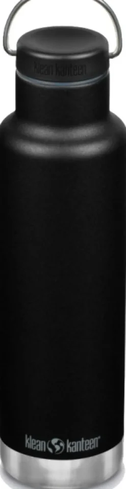 Klean Kanteen Insulated Classic juomapullo, 592 ml, musta