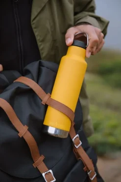 Klean Kanteen Insulated Classic juomapullo, 592 ml, keltainen