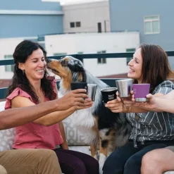 Klean Kanteen Insulated Tumbler 237ml (w/Tumbler Lid) Berry Bright