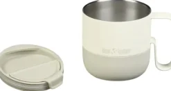 Klean Kanteen Klean Kanteen Rise Mug 414ml (w/Flip Lid) Asphalt