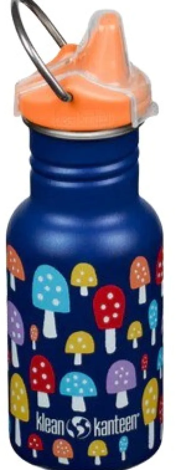 Klean Kanteen Klean Kanteen Kid Classic Narrow 355ml (w/ Kid Sippy) Mushrooms