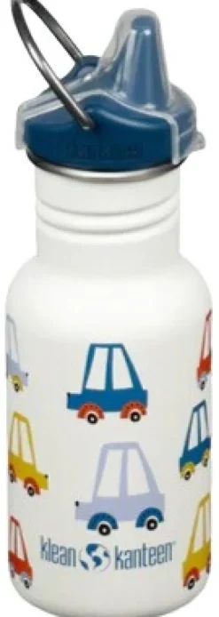 Klean Kanteen Klean Kanteen Kid Classic Narrow 355ml (w/ Kid Sippy) Cars