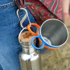 Klean Kanteen Pint Ring -silikonipidike, 4 kpl, multicolor