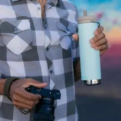 Klean Kanteen TKWide 592ml with Wide Twist Cap Purple Potion