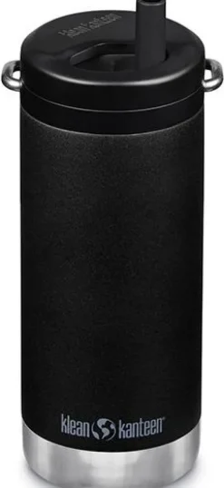 Klean Kanteen TKWide 355ml with Wide Twist Cap Black