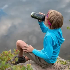 Klean Kanteen TKWide 355ml with Wide Twist Cap Blue Tint