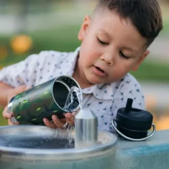 Klean Kanteen TKWide 355ml with Wide Twist Cap Blue Tint