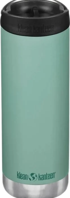 Klean Kanteen TKWide termosmuki, 473ml, (Wide Café Cap), Beryl Green