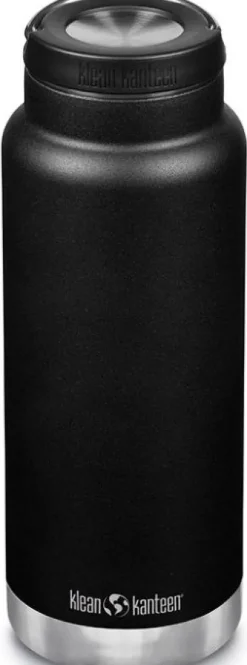 Klean Kanteen TKWide with Wide Loop Cap termospullo, 946 ml, musta