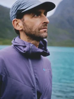 Klättermusen Ansur Five Panel Cap Stone Blue