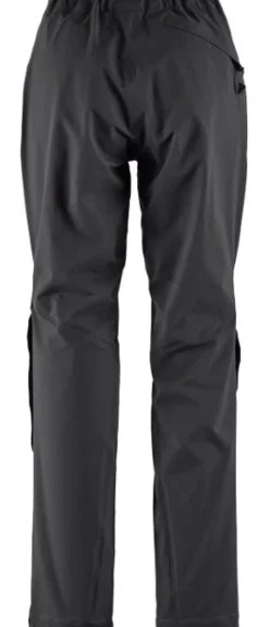 Klättermusen Asynja naisten sadehousut, musta