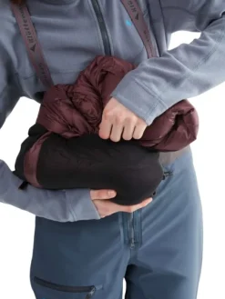 Klättermusen Atle 3.0 Jacket naisten untuvatakki, musta