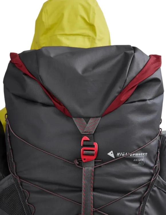 Klättermusen Brimer Backpack päiväreppu, 32L, harmaavihreä