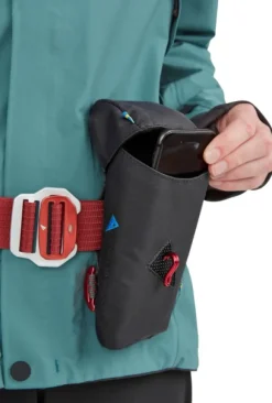 Klättermusen Communicator Pocket 2.0 suojapussi, musta