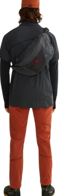 Klättermusen Fimmafäng 4.0 vyölaukku, Juniper Green/Pine Sprout