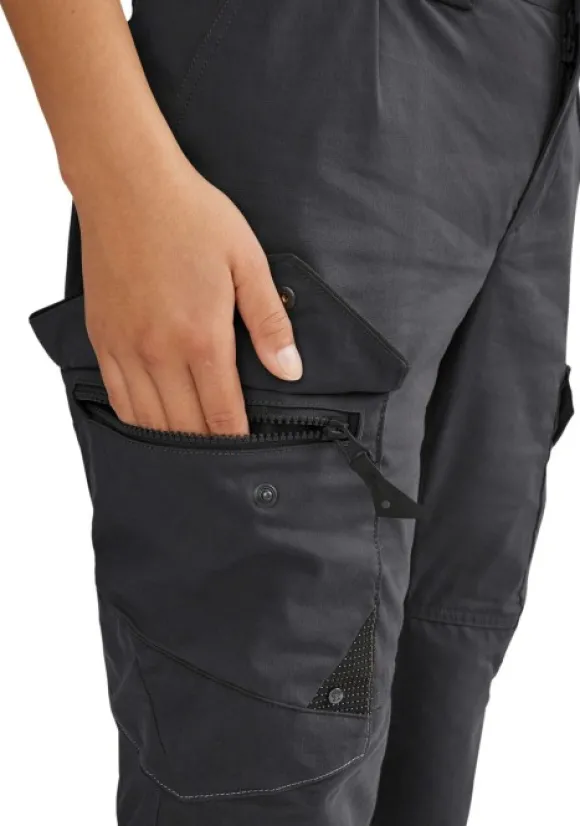 Klättermusen Grimner Pant naisten vaellushousut, Raven