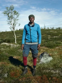 Klättermusen Grimner -shortsit, sininen/musta