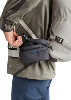 Klättermusen Hipbelt Pocket 2.0 lisätasku, tummanharmaa