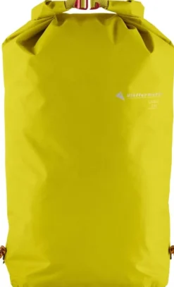 Klättermusen Lagu Waterproof Stuff Bag vedenpitävä kuivapussi, 20L, keltainen
