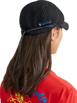 Klättermusen Mesh Cap lippalakki, musta